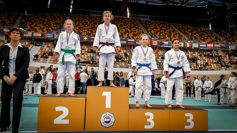Brons voor Esmee Kroon op NK Judo onder 15 jaar