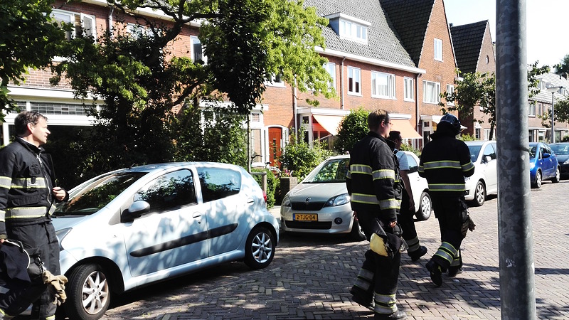 Brandweer opgeroepen voor gaslekkage aan Frans Halsstraat