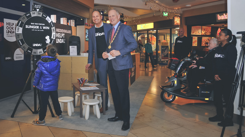 Burgemeester Ter Heegde start campagne LINDA.foundation