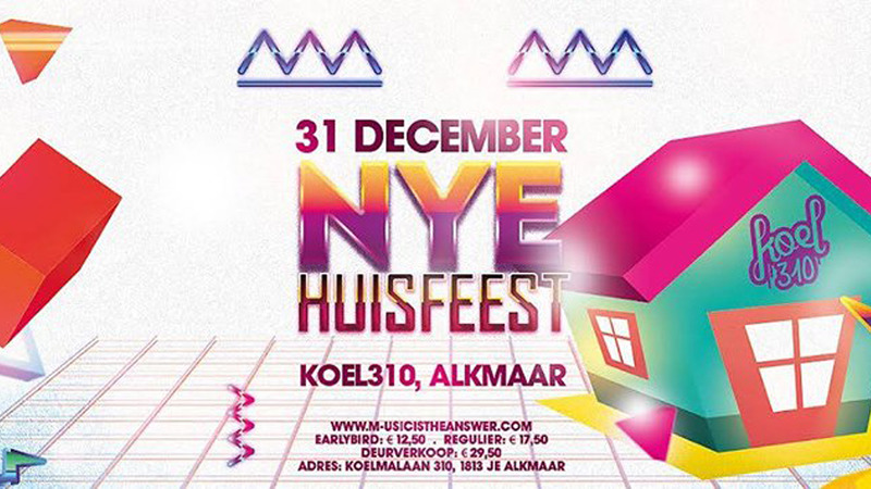  New Years Eve Huisfeest bij Koel310