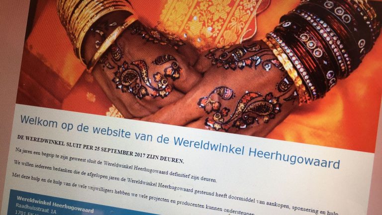 De wereldwinkel sluit na achttien jaar zijn deuren