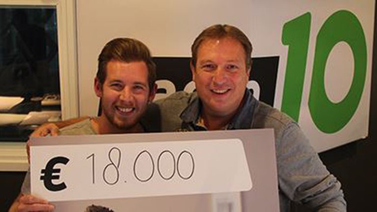 Jeroen Voortmeijer wint 18.000 euro met ‘De Lach van 10’