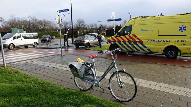 Weer aanrijding op fietspad langs Oostertocht