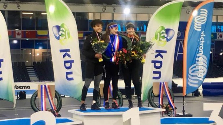 Brons op NK junioren sprint voor Robin Groot