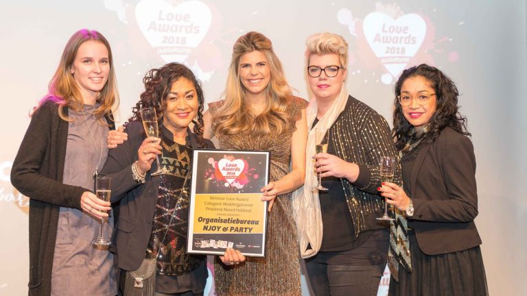Alkmaarse Weddingplanner wint Love Awards Publieksprijs