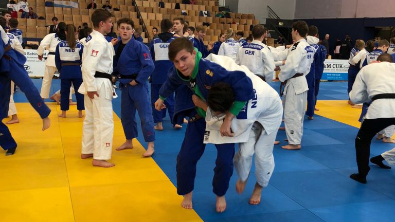 Dylan v.d. Kolk en Klamer op podium bij internationaal judotoernooi