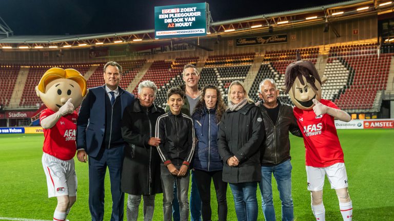 Aftrap Week van de Pleegzorg met AZ in AFAS stadion