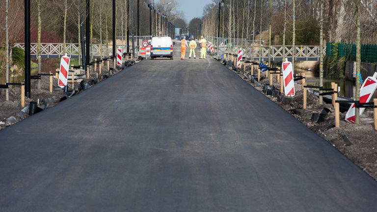 Middenweg-Zuid krijgt vorm, nog twee maanden werk