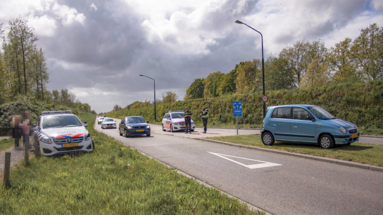 Politiewagen betrokken bij kop-staartbotsing Oosttangent Heerhugowaard