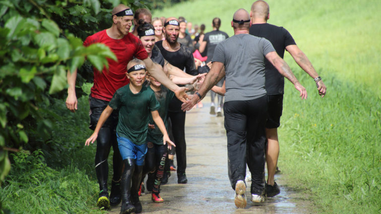 “Baggervette” pret bij Obstacle Run in Geestmerambacht