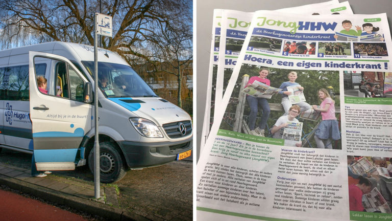 Stemmen op Kinderkrant JongHHW en Hugohopper voor donatie ING Nederland Fonds