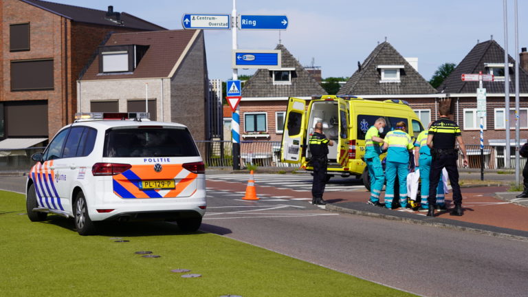 Fietser komt ten val op Friesebrug