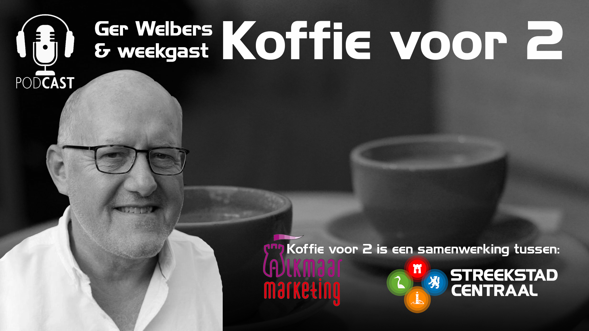 Podcast Koffie voor 2; afl. 004 Alexandra Honings, stadgids in Alkmaar