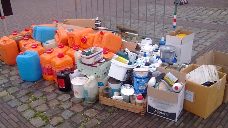 Gemeente Langedijk zamelt op 24 november klein chemisch afval in