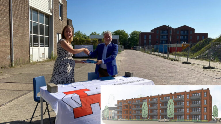 College Langedijk stemt in met bouw appartementencomplex aan Eerste Industriestraat