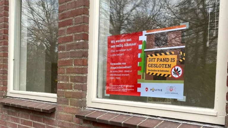 Woning aan Arkplein in Alkmaar jaar lang dicht vanwege drugs- en wapenvondst