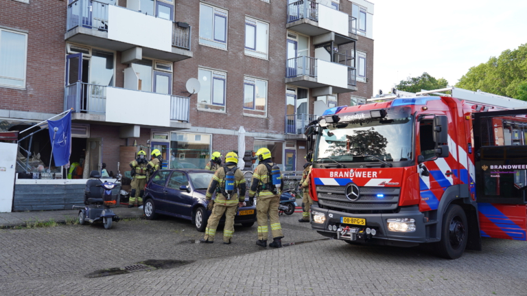 Brand in benedenwoning Bourgondiëplein Alkmaar, appartementencomplex ontruimd