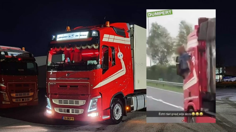 Egmondse vrachtwagenchauffeur ontslagen na ‘masturbatievideo’ op A7