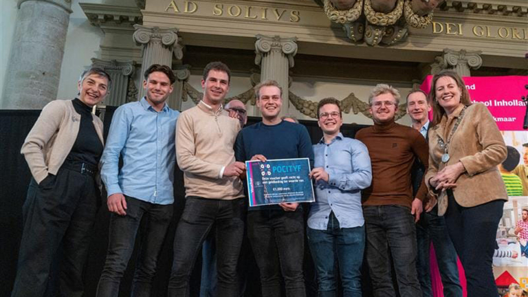 EzTools wint POCITYF-prijs tijdens Inholland Mix & Match event in Grote Kerk Alkmaar