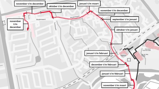 S-waarden Alkmaar onder handen genomen; geen doorgaand verkeer op Muiderwaard en Tochtwaard