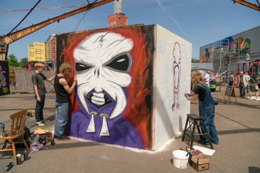 Crosstown Murals pakt groots uit met graffitikunst in HAL25