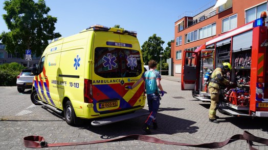 Ventilator zorgt voor brand in Alkmaar