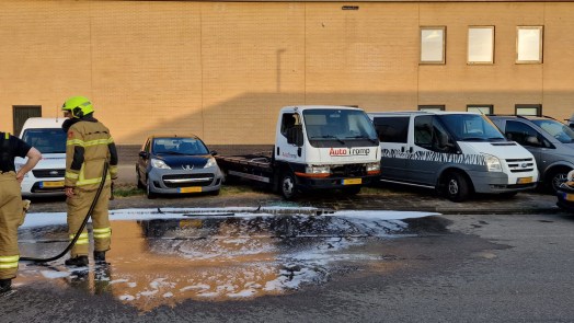 Spontane brand op Hamsterkoog, brandweer snel ter plaatse