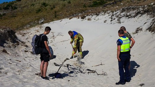 Jongens betrapt op fikkie stoken in Schoorlse duinen