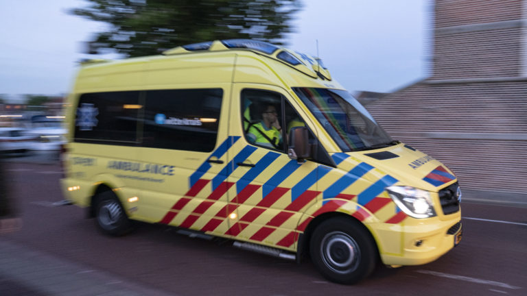 Automobilist vliegt uit de bocht en belandt in bollenveld