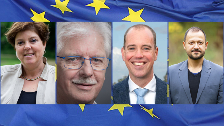 Deze vier politici uit onze regio doen een gooi naar het Europees Parlement