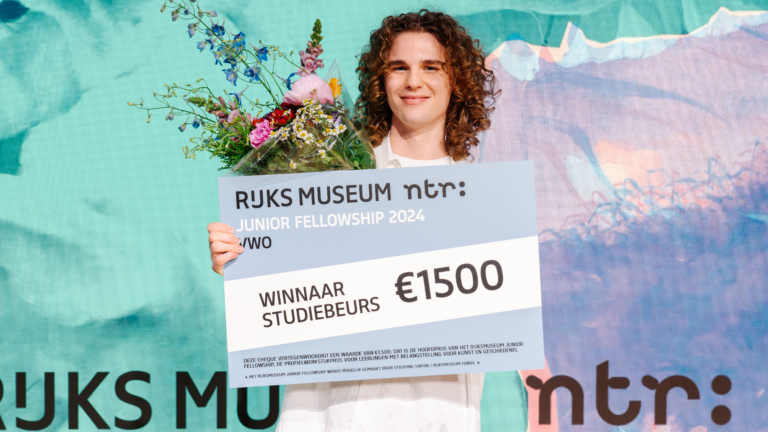 Mees Blom wint bijzondere stage bij Rijksmuseum én studiebeurs