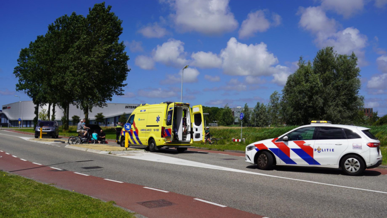 Scooterrijder gewond bij aanrijding in Alkmaar