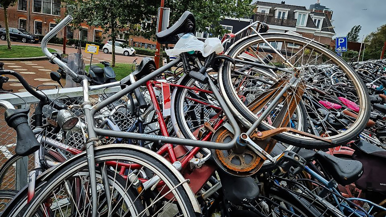 Nieuwe fietsopruimactie bij Station Alkmaar en in kermisgebied