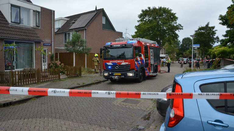 Brandje door kortsluiting in schuur aan Lotharingenweg