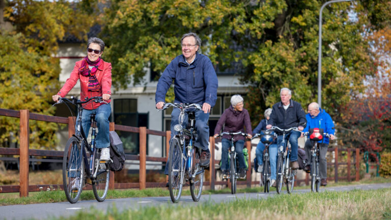 Opfriscursus Veilig Fietsen voor 55-plussers uit gemeente Bergen 🗓