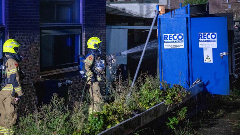 Brand in stroomkast Bergen aan Zee