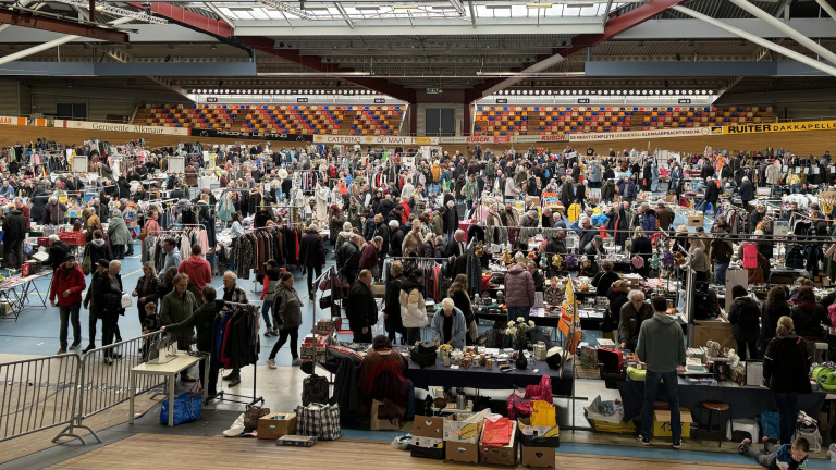 Grote rommelmarkt in Sportpaleis Alkmaar 🗓