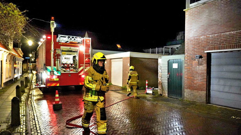 Snelle blusactie na keukenbrand in Egmond aan Zee