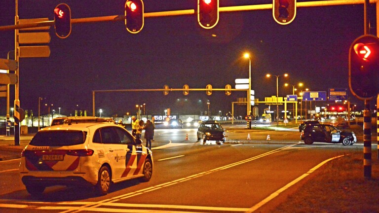 Twee gewonden bij aanrijding kruising Noordervaart en Alkmaarse ring