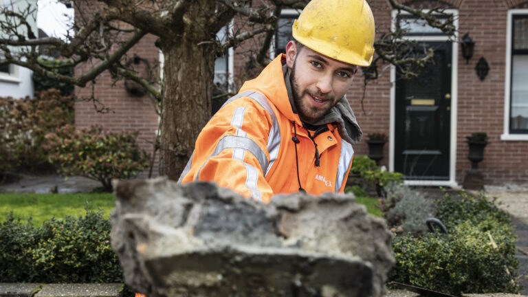 Nieuwe gasleidingen van Wageweg tot aan Gedempte Nieuwesloot