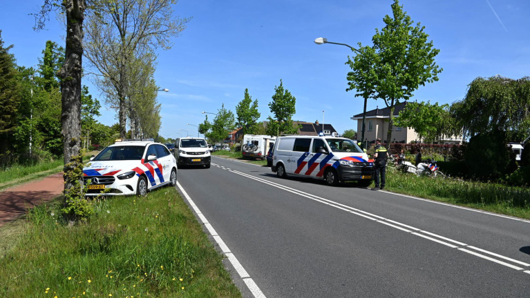 Fietser overleden bij ongeval op Rijksweg Limmen