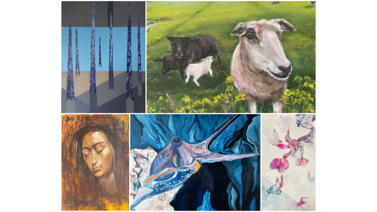 Nieuwe expositie in Zeehuis van beeldend kunstenaars van Crejat Alkmaar 🗓
