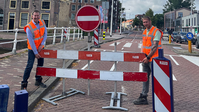 Wekenlang een zure appel, nu het zoet: Vondelstraat na maanden werk en hinder weer open