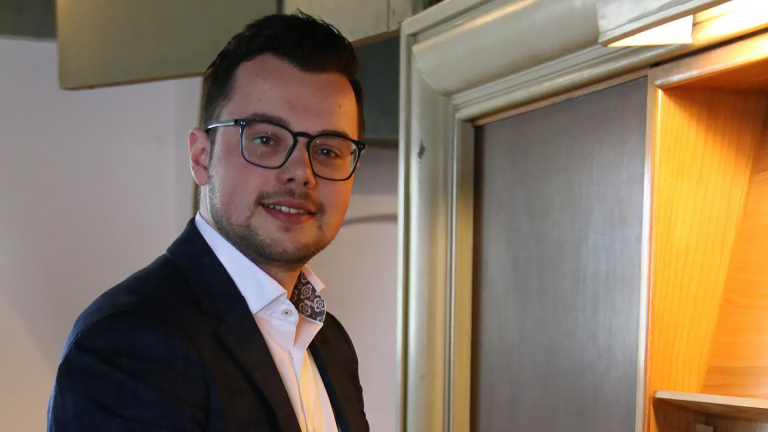 Orgelconcert van talentvolle Andries Bogerd in de Kooger Kerk 🗓