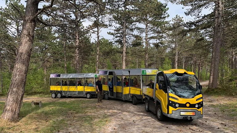 Ontdek de Schoorlse duinen met de milieuvriendelijke Zonnetrein 🗓