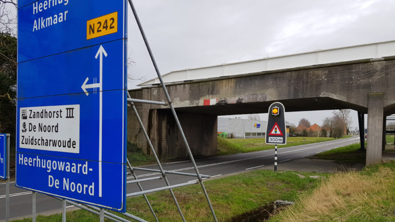 Herstelwerk aan Langebalkbrug: verkeer op N242 moet omrijden