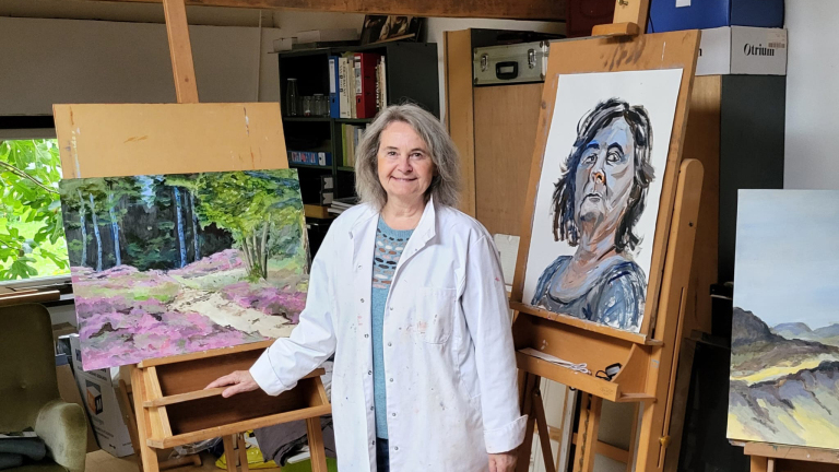 Expositie van Carla Teutscher in buurtcentrum T&O Bergen 🗓