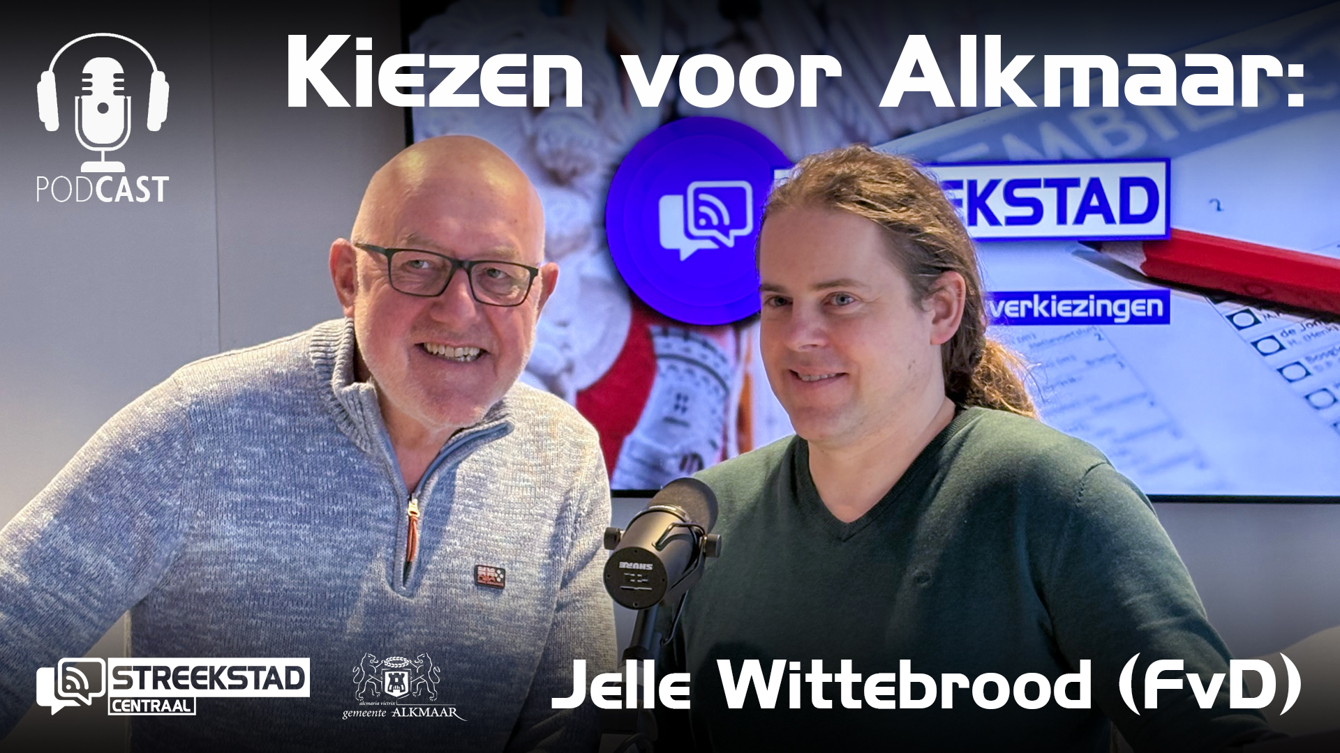 Kiezen voor Alkmaar: lijsttrekkersgesprek met Jelle Wittebrood (FVD)