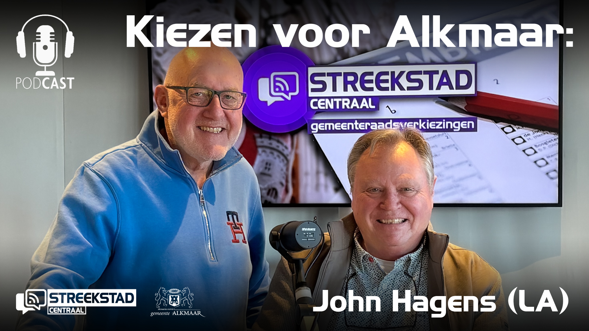 Kiezen voor Alkmaar: lijsttrekkersgesprek met John Hagens (LA)