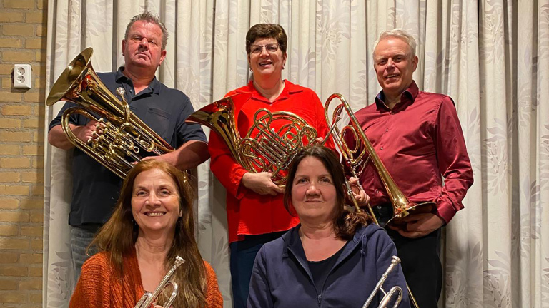 Benefietconcert New Island Brass in de Dorpskerk van Grootschermer 🗓